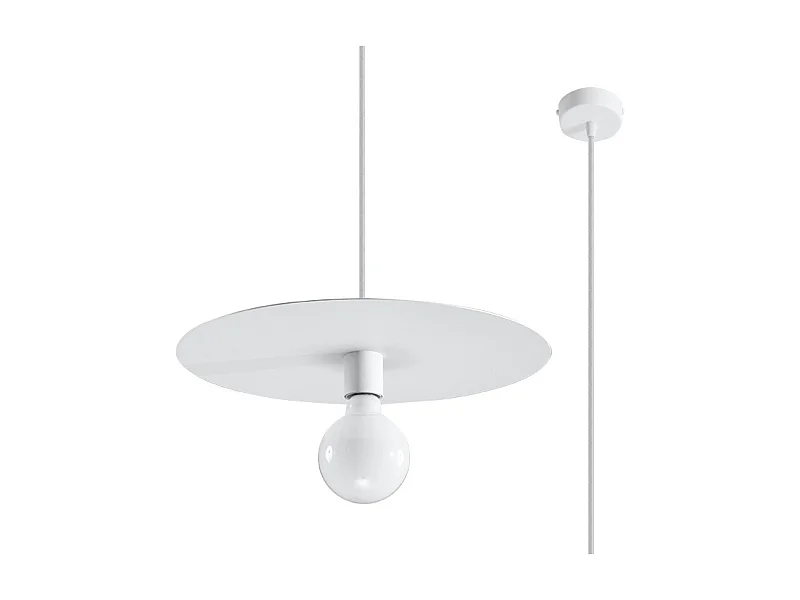 Lampe suspendue Flareon blanc