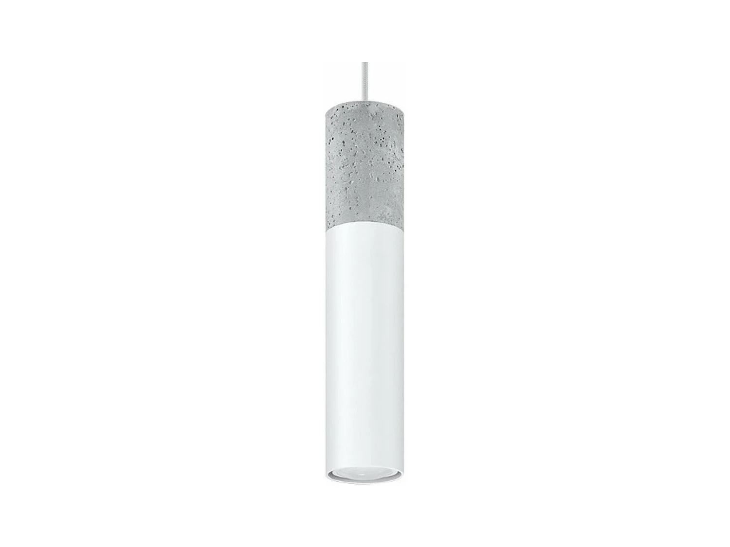 Lampe pendante BORGIO 1 blanc