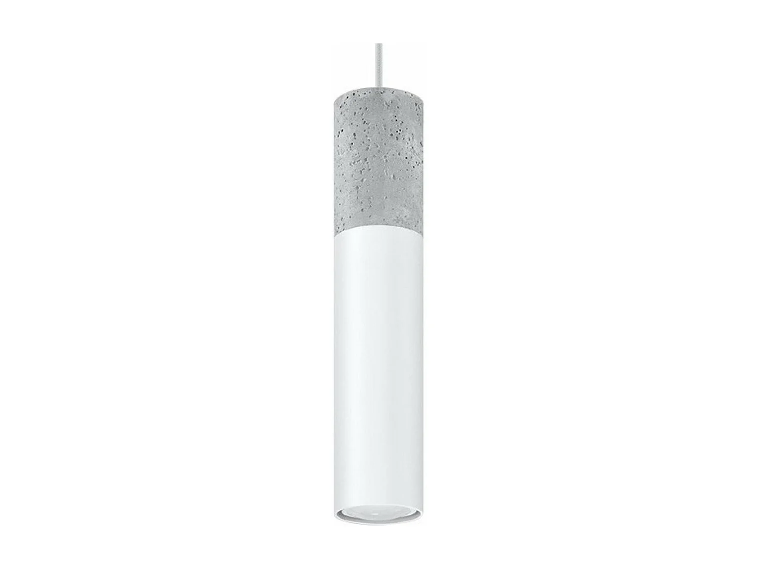 Lampe pendante BORGIO 1 blanc