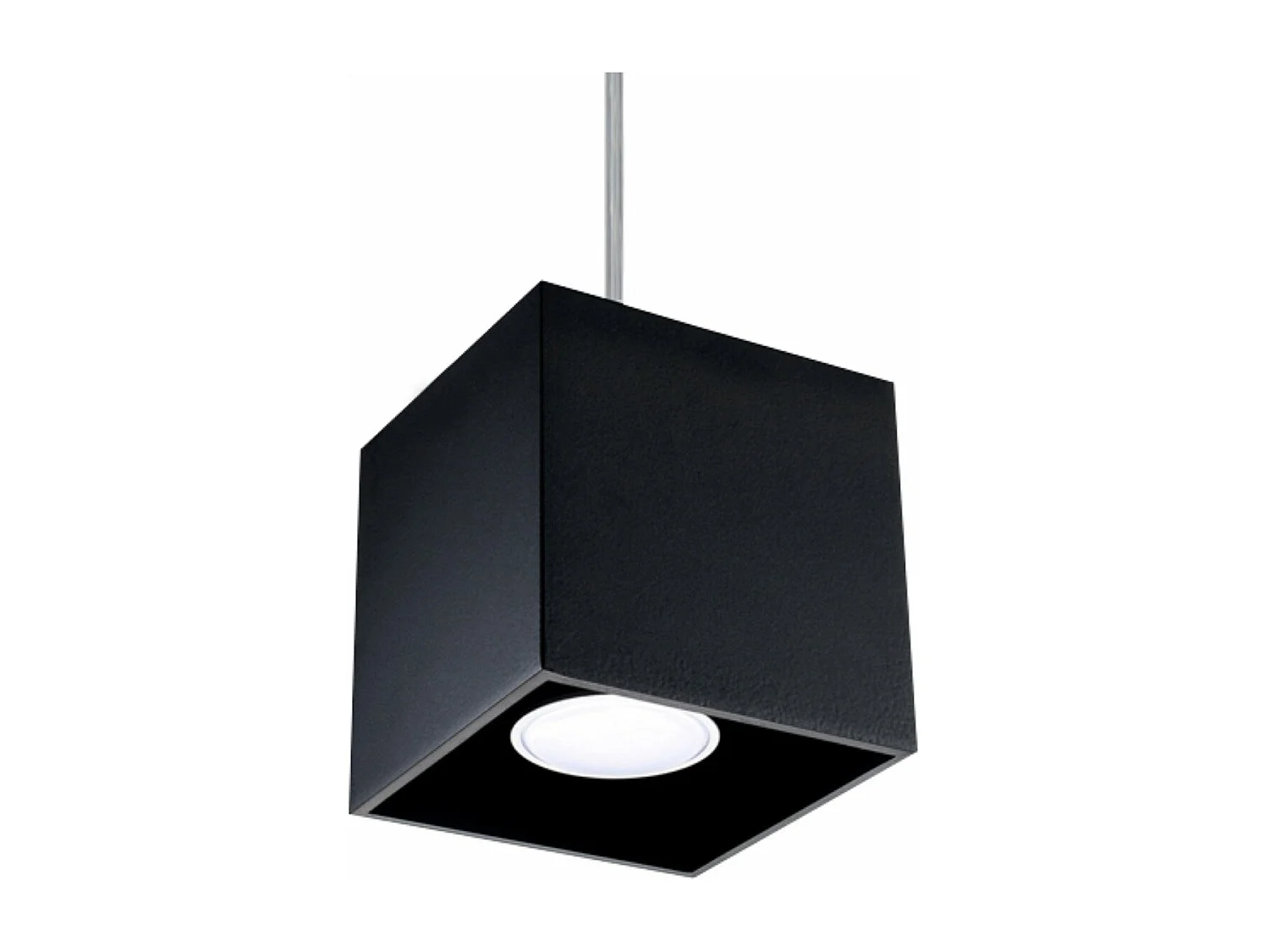 Lampe suspendue Quasar 1 noir
