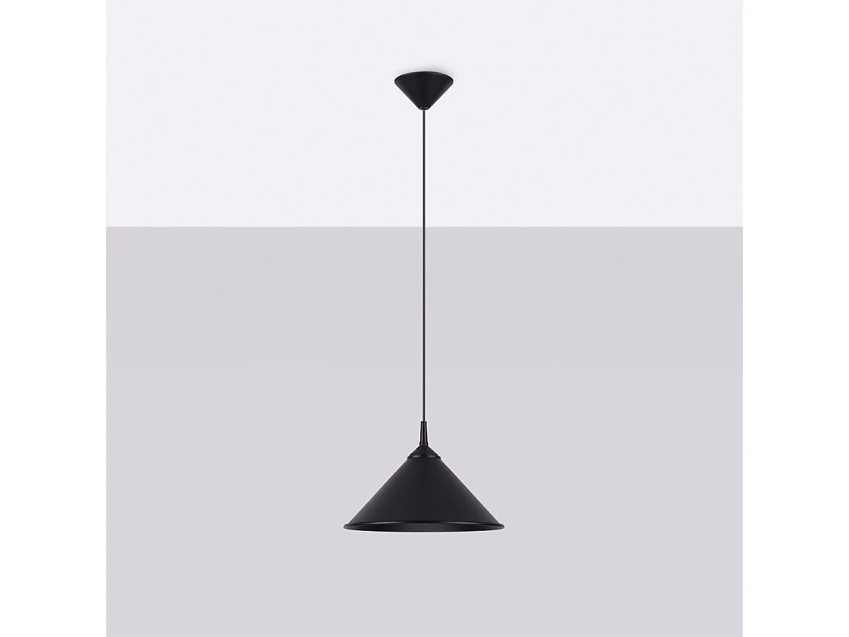 Lampe suspendue Adair noir