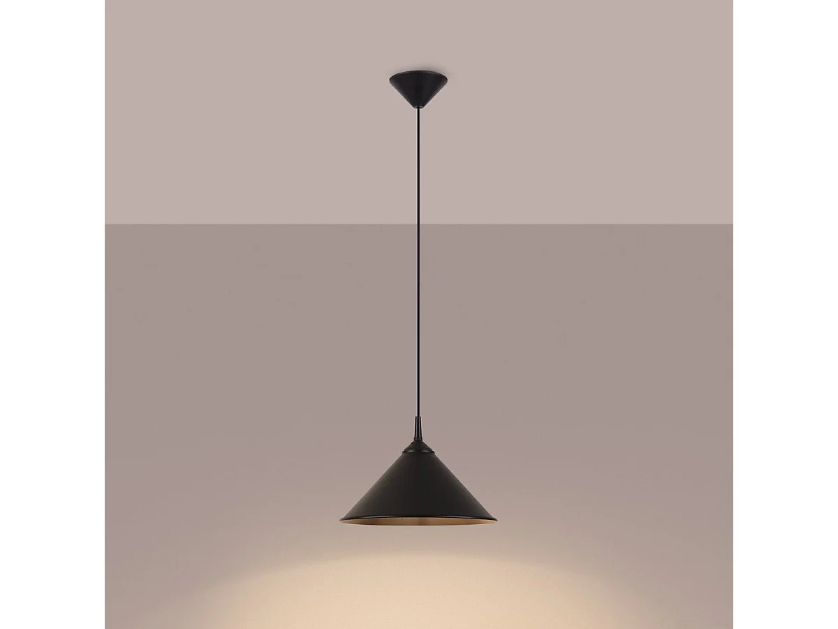 Lampe suspendue Adair noir