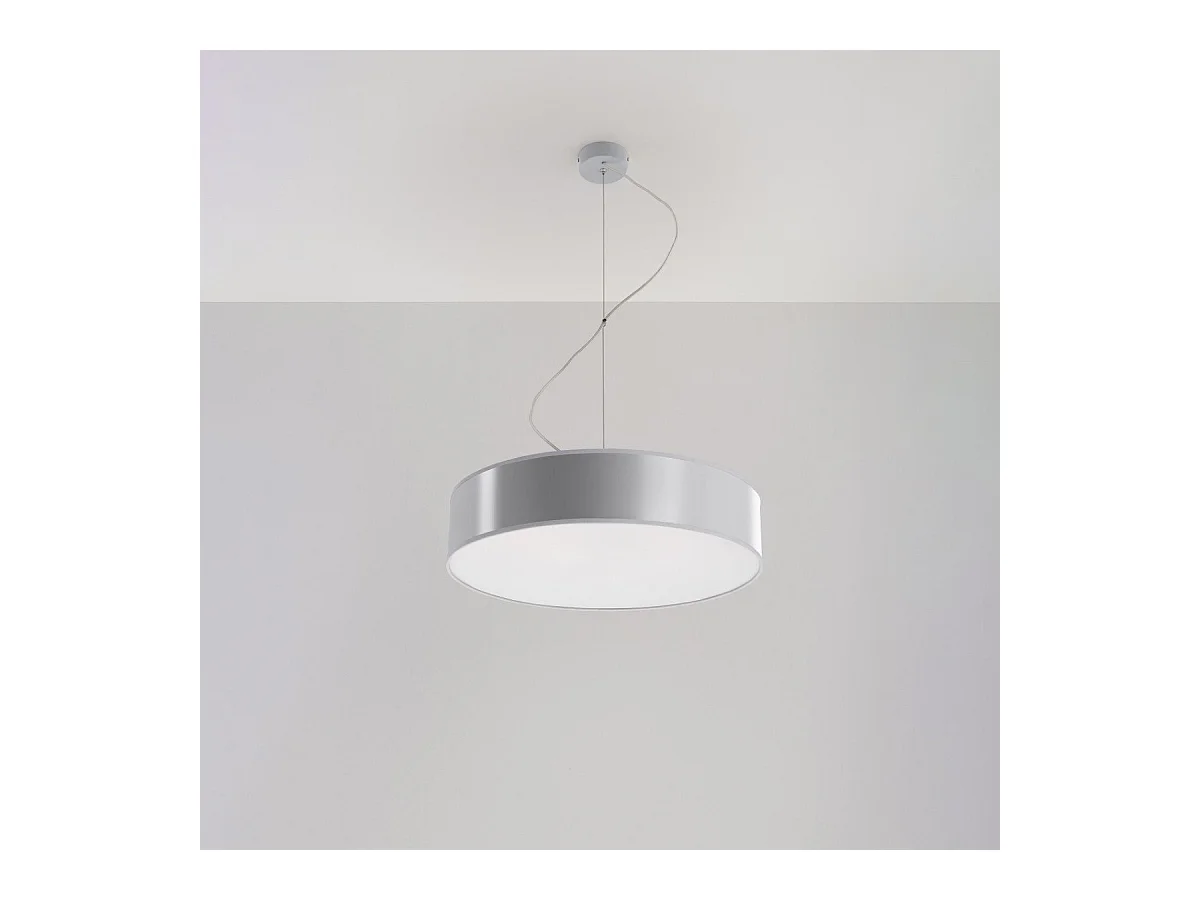 Lampe suspendue Andromeda 45 gris