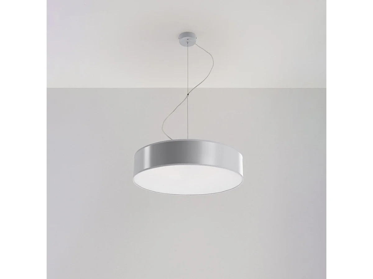 Lampe suspendue Andromeda 45 gris