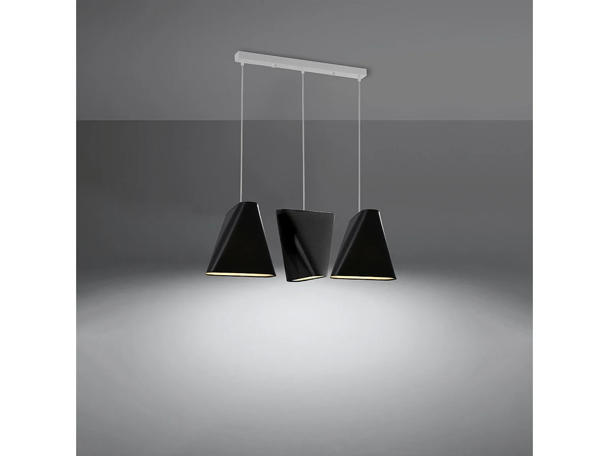 Lustre BlueMoon 3 noir