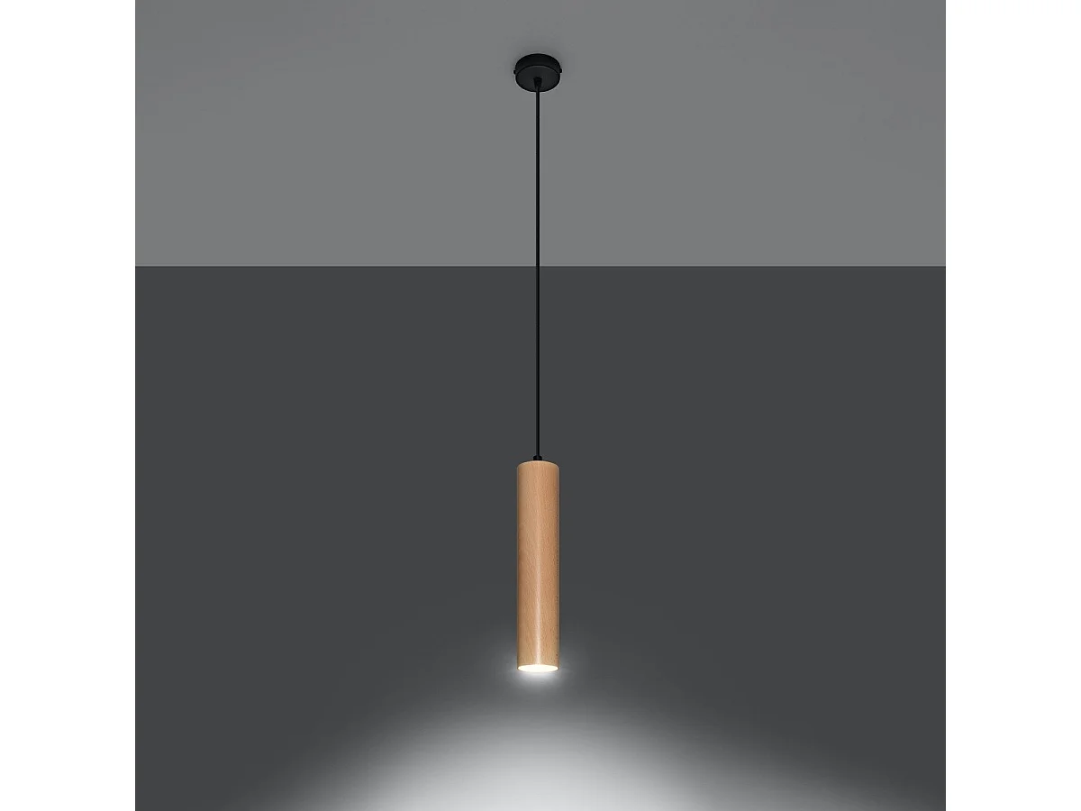 Lampe suspendue Lyric bois