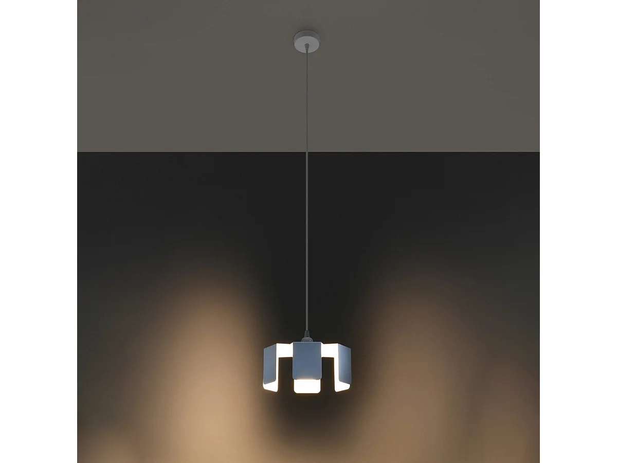 Lampe pendante Dayan blanc