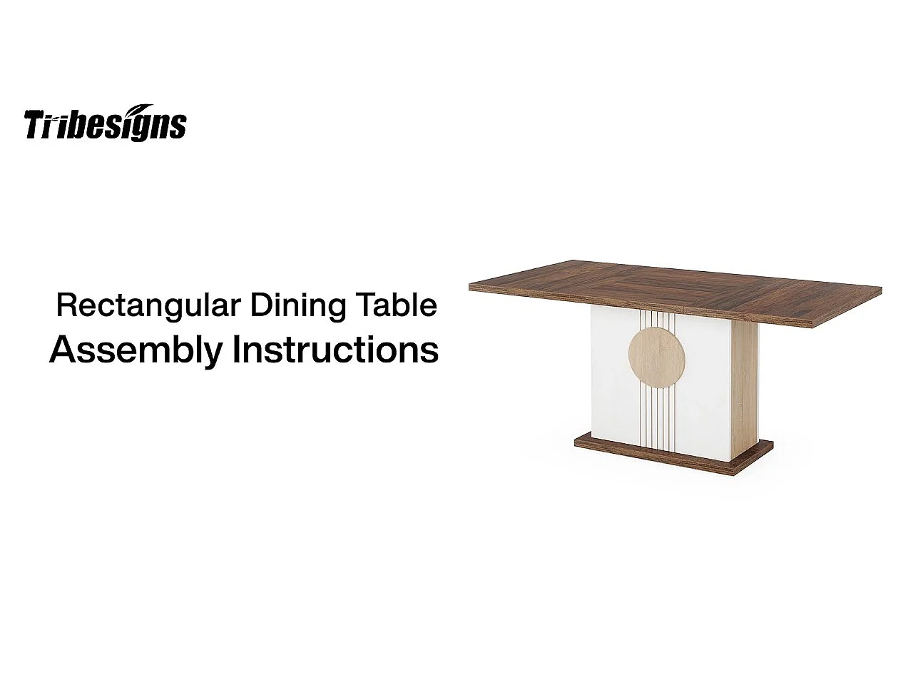 Table à manger rectangulaire en bois de fermier pour 4 à 6 personnes, 140 x 80 cm, chêne et blanc