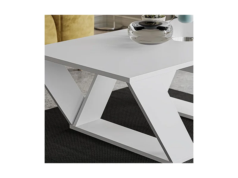 Mesa Centro - 40X110X60 Blanco