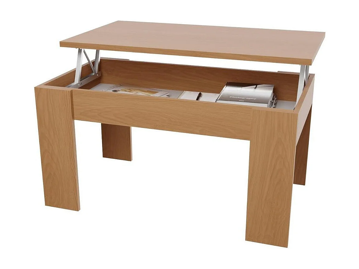 Mesa Centro Elevada - 51/63X105X55 Cerezo