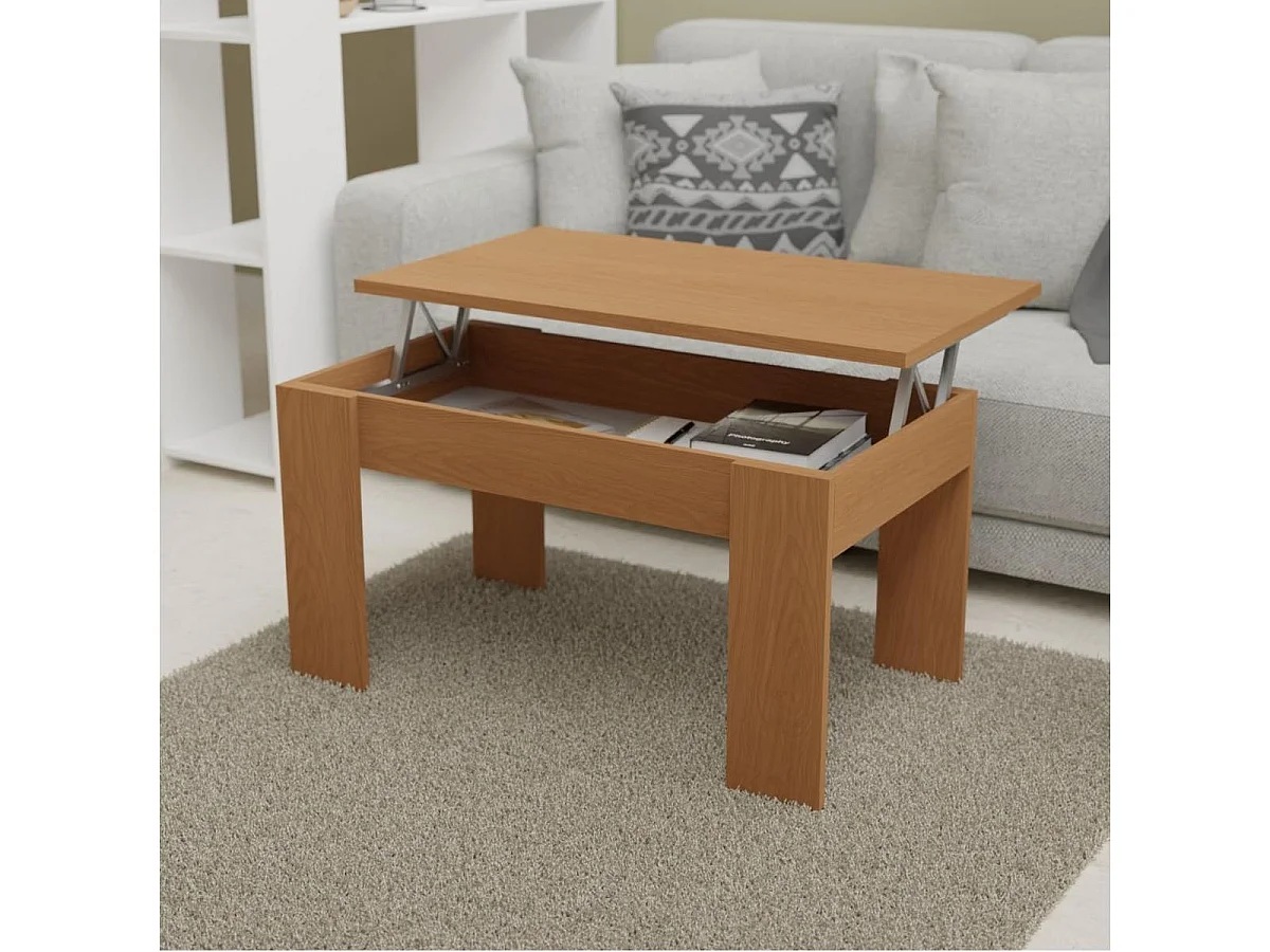 Mesa Centro Elevada - 51/63X105X55 Cerezo