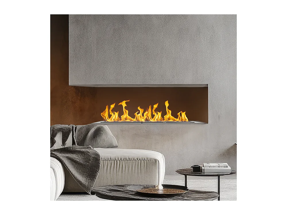 Quemador de bioetanol Smart APP automático empotrable insertable SLIM 70