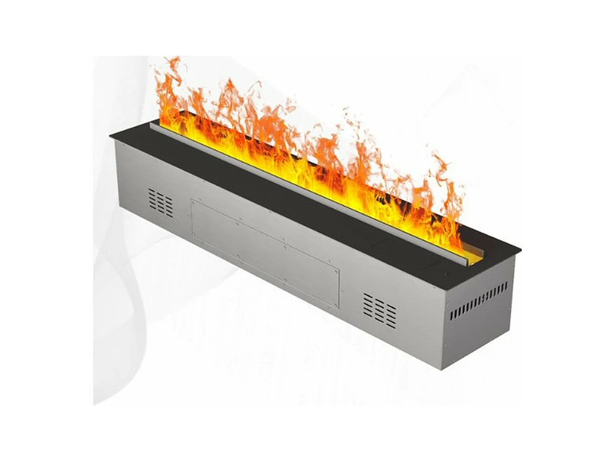 Cheminée électrique à vapeur d'eau 3D APP brûleur à encastrer 100 PRO-LINE