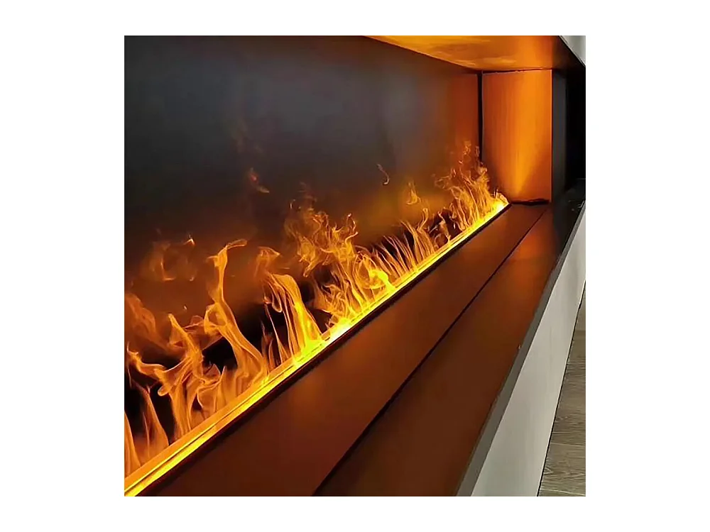 Cheminée électrique à vapeur d'eau 3D APP brûleur à encastrer 100 PRO-LINE