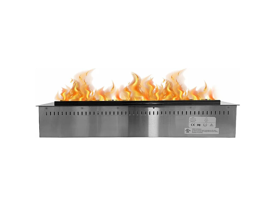 Cheminée électrique à vapeur d'eau 3D APP brûleur à encastrer 100 PRO-LINE