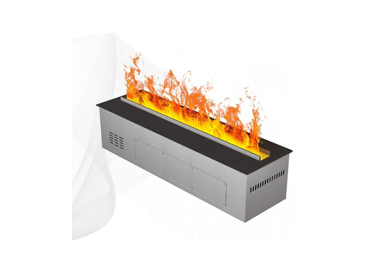 Elektrokamin mit 3D-Wasserdampf-APP-Einbaubrenner 75 PRO-LINE