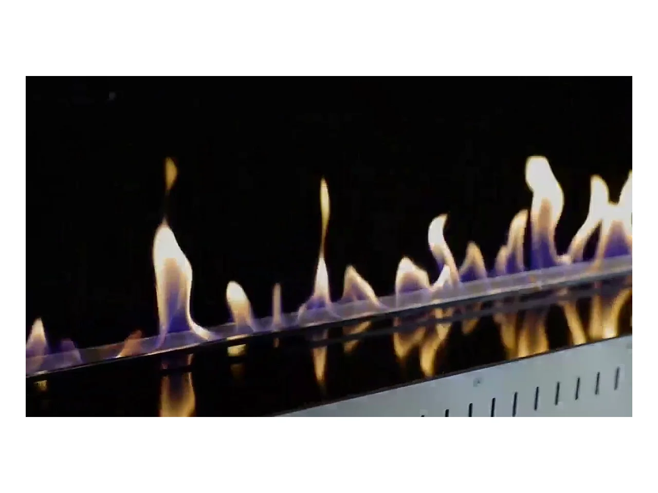 Bruciatore a bioetanolo Smart APP inserto automatico da incasso 70 PRO-LINE