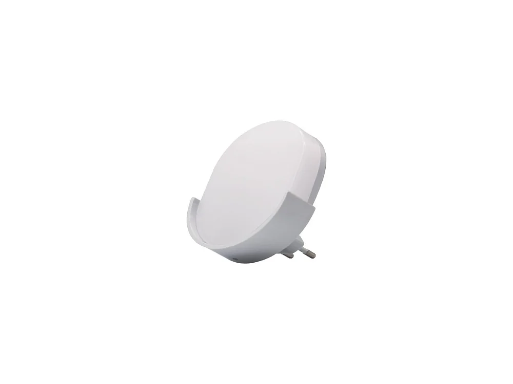 Alcapower LED-natlampe med integreret skumringssensor 1W 5000K, energibesparende automatisk lys til indendørs brug, IP20-beskyttelsesgrad