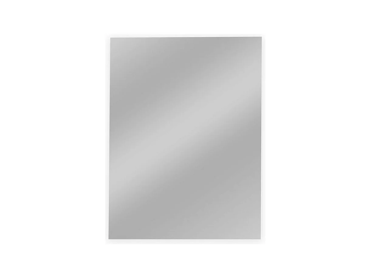 Miroir de salle de bain rétroéclairé réversible AURORA LED 70x80 Fabriqué en Italie