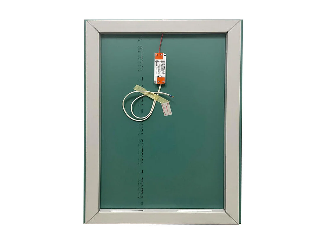 Miroir de salle de bain rétroéclairé réversible AURORA LED 70x90 Fabriqué en Italie