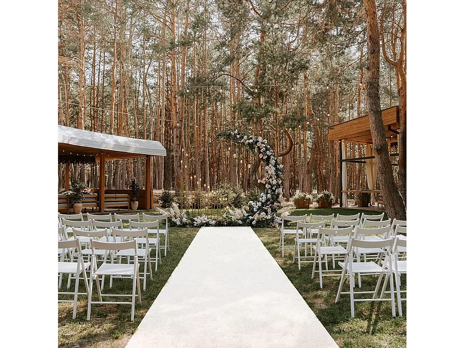 Weiß H 1 x 30 m Indoor Outdoor Läufer Teppich