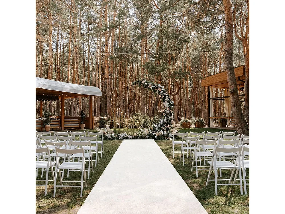 Tappeto moquette guida passatoia per interno esterno Bianca H 1 x 30 mt