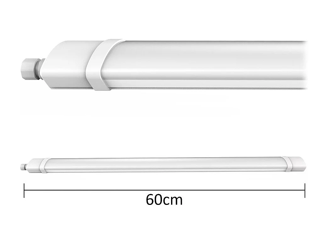 Wasserdichte LED-Deckenleuchte 60cm 30W 3000 lm IP65