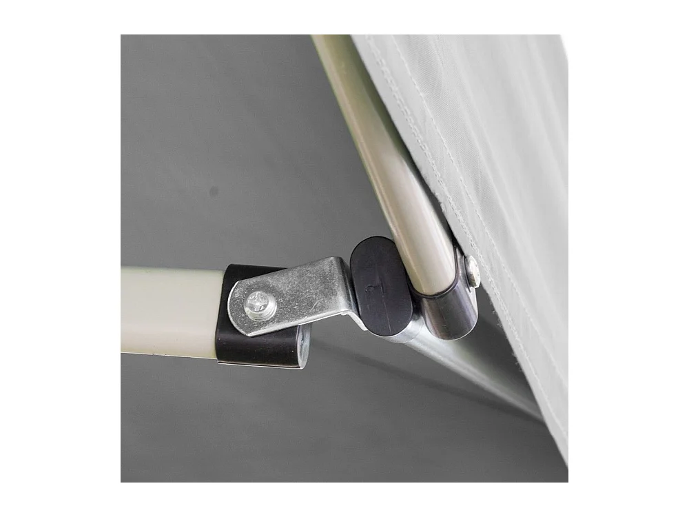 Opvouwbaar vouwtent 3 X 4,5 Wit bedekt met waterdicht PVC