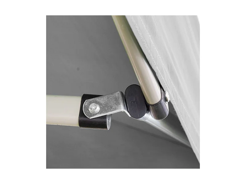 Opvouwbaar vouwtent 3 X 4,5 Wit bedekt met waterdicht PVC