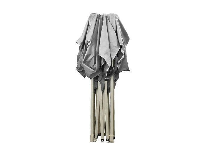 Gazebo richiudibile pieghevole 3 X 4,5 Bianco ricoperto in PVC impermeabile