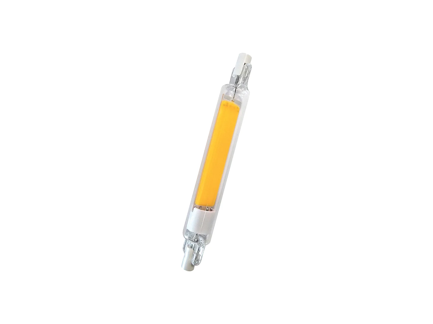 Ampoule LED R7s 118mm 8W 1000lm en verre d.16mm 4000K