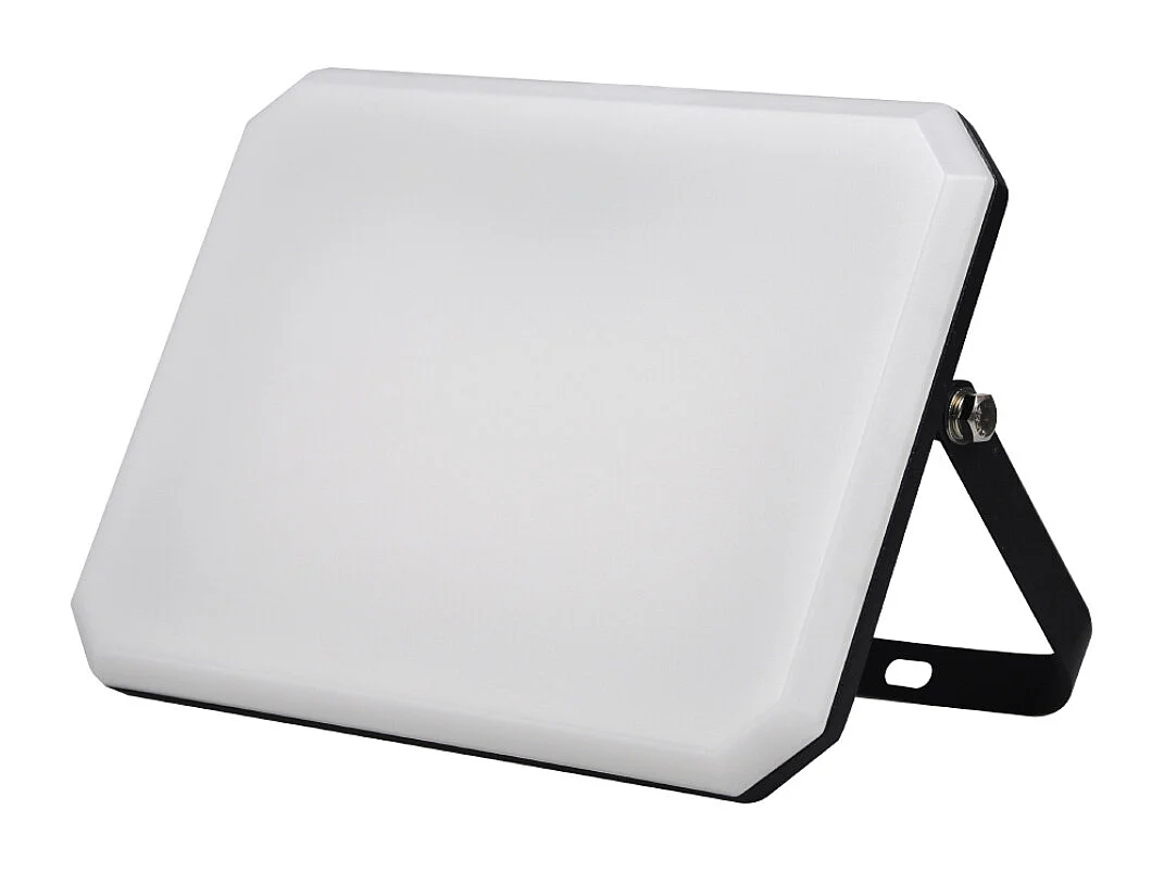 LED Projector Zwart 230V 50W 4000K Cover Melkachtig 5000lm 175x125x27,5 mm