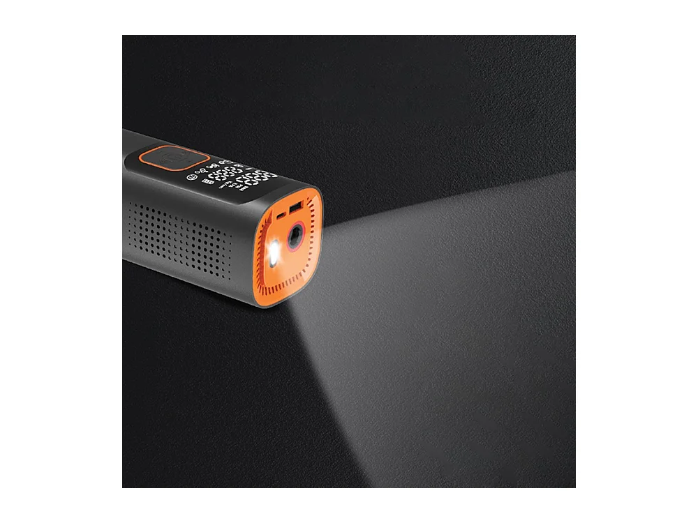 Mini Compressore portatile Auto e Bici 160 PSI 3 in 1 - Compressore, PowerBank e Torcia