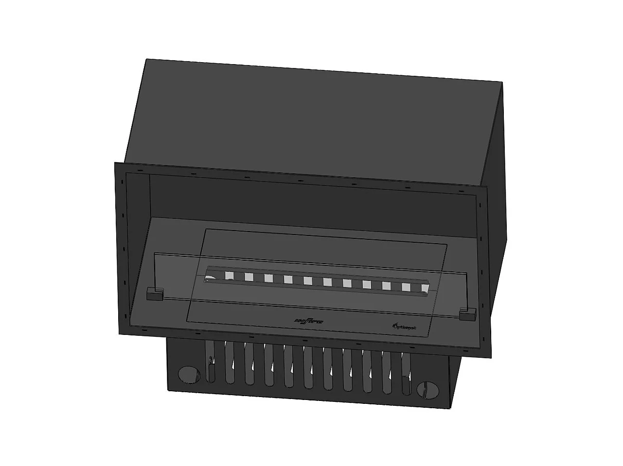 Kit Fotovoltaico Autónomo 110W - Kit con panel solar, controlador de carga, proyector y accesorios de instalación