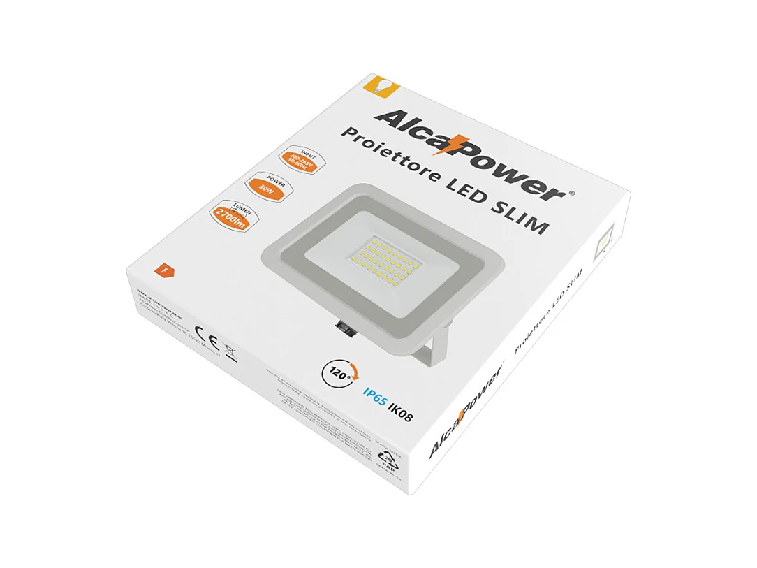 Foco LED blanco 200-265 V CA 30 W 3000 K