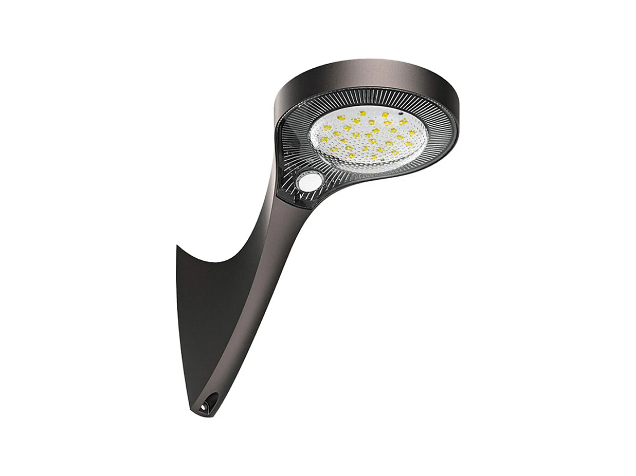 Wand Solar LED 1000lm Schemering + PIR