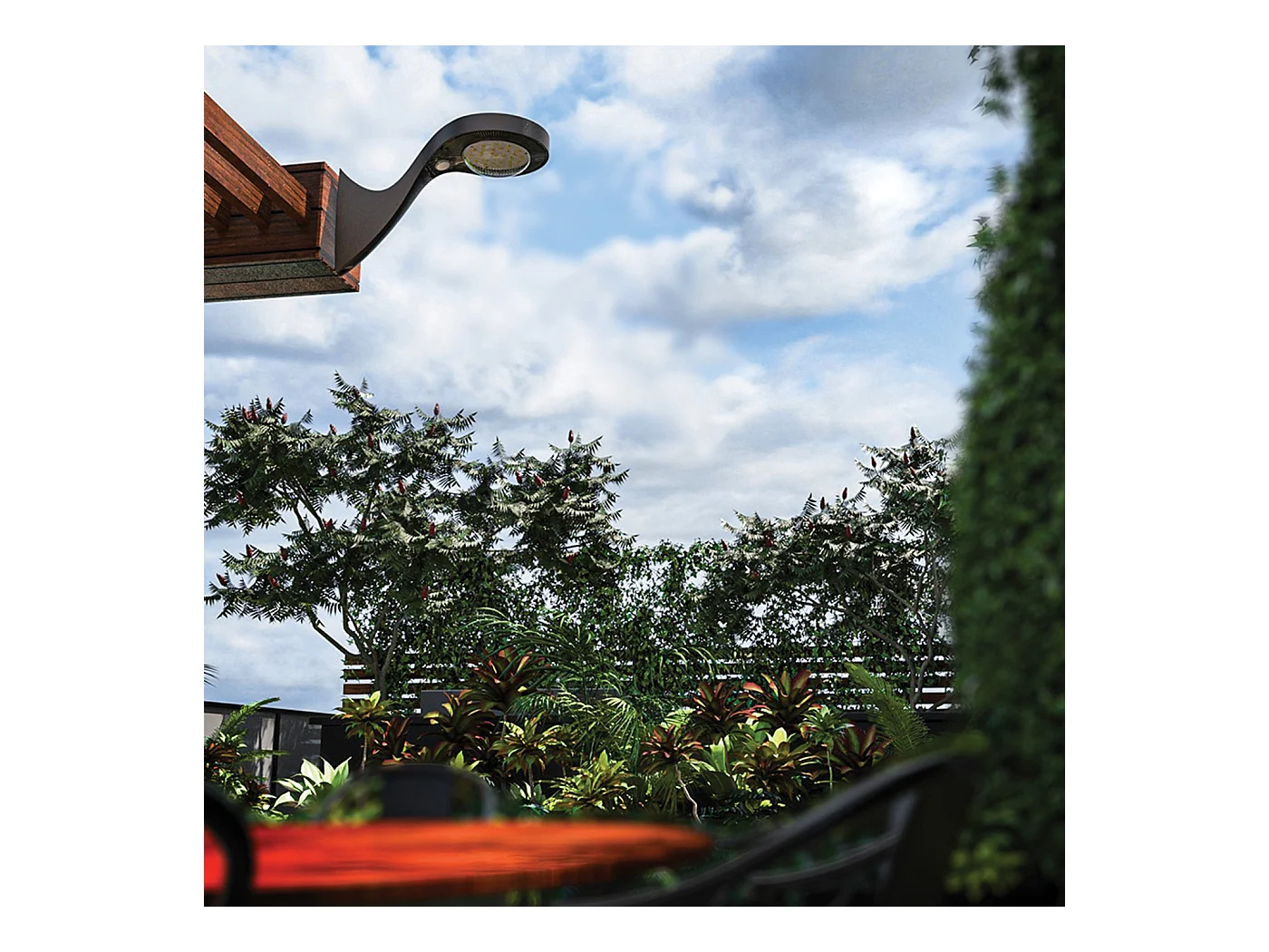 Wand Solar LED 1000lm Schemering + PIR