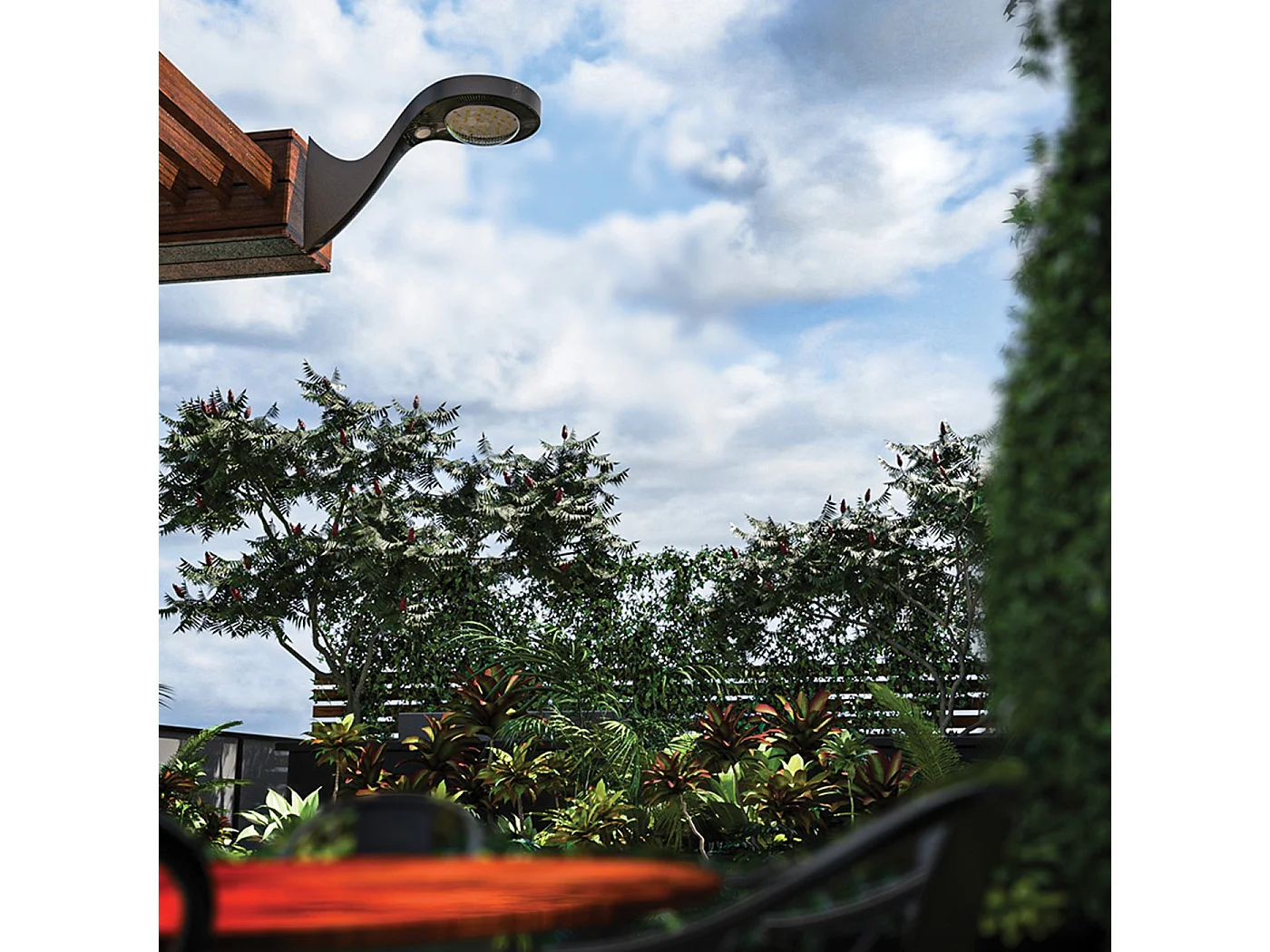 Mur Solaire LED 1000lm Crépuscule + PIR