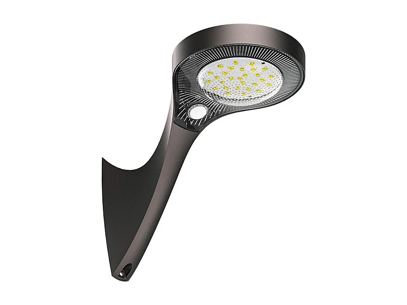 Parede Solar LED 1000lm Crepuscular + PIR