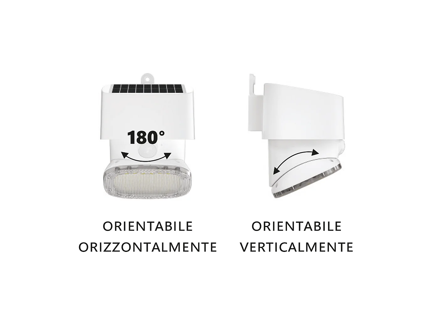 Multifunktions-/einstellbare Solar-LED 2000lm IP65