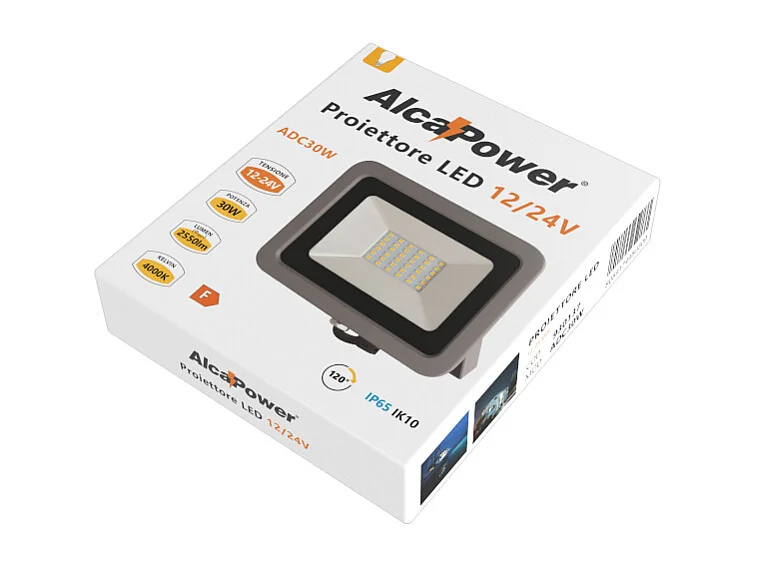 Projecteur LED 9-30V 30W 2550lm 4000K