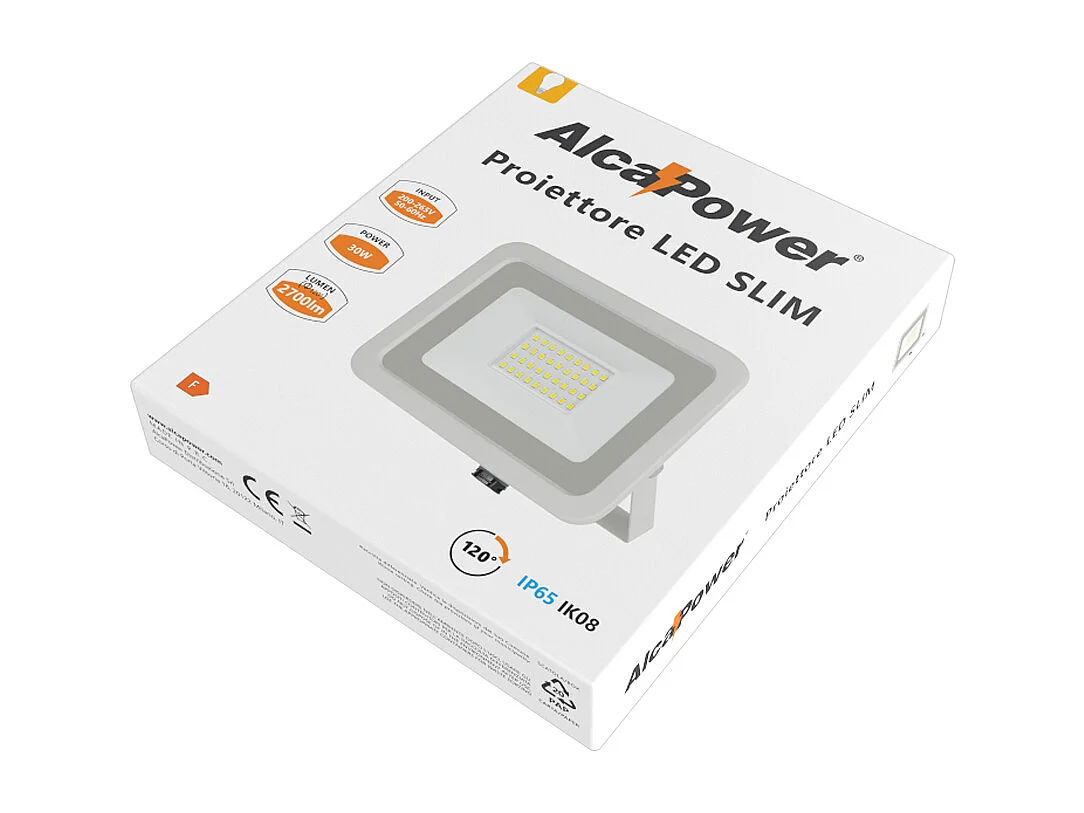 Projecteur LED Blanc 200-265VAC 30W 6000K