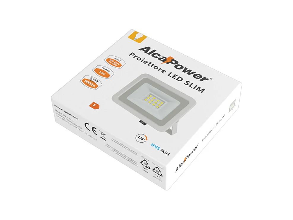 Projecteur LED Blanc 200-265VAC 10W 4000K