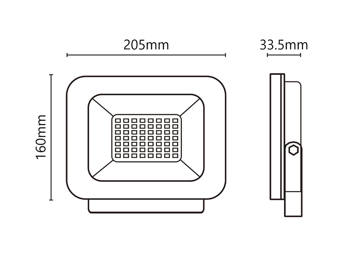 LED-Fluter 9-30V 50W 4500lm 4000K