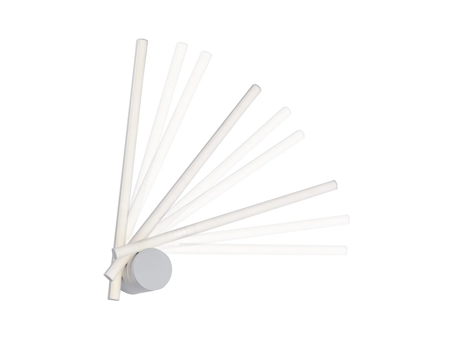 Mikado Applique à lumières orientables en métal et aluminium laqué blanc avec 5 LED intégrées MAX 85 BL276-A3-BC