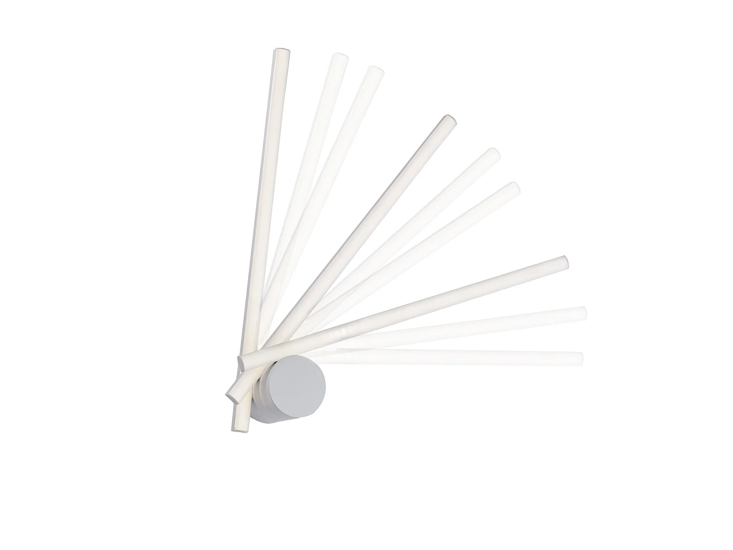 Mikado Applique à lumières orientables en métal et aluminium laqué blanc avec 5 LED intégrées MAX 85 BL276-A3-BC