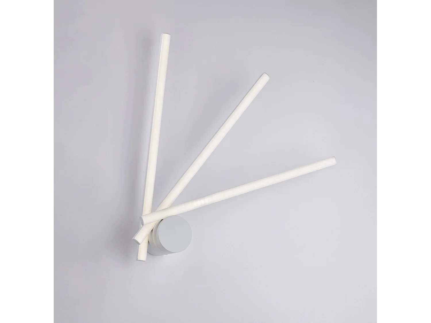 Mikado - Væglampe med justerbare lys i metal og hvidlakeret aluminium med integreret LED 5 - MAX 85 - BL276-A3-BC