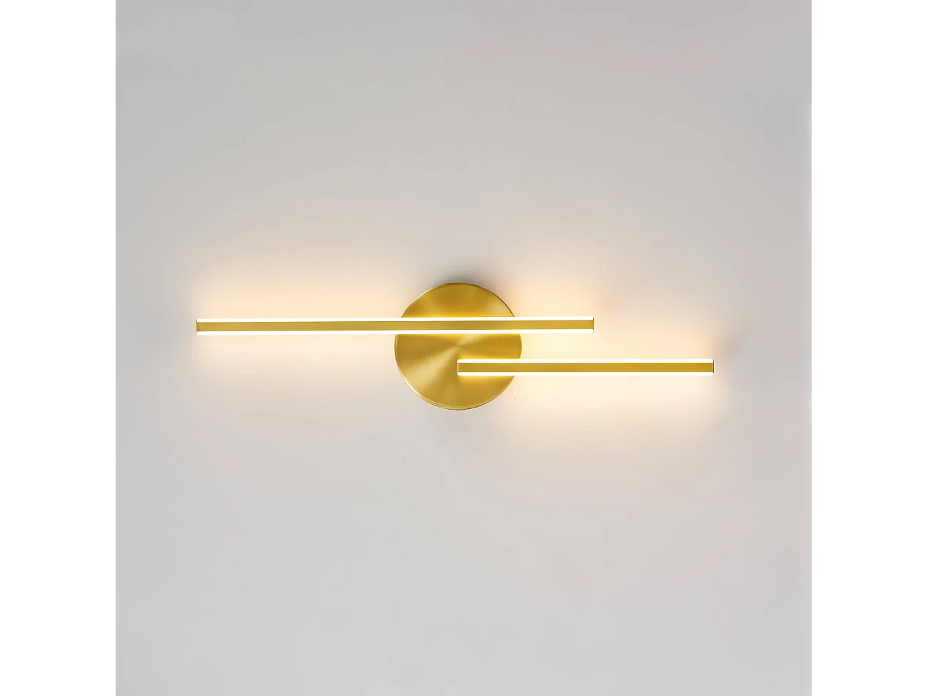 Applique laiton aux lignes épurées 80 cm - Pia