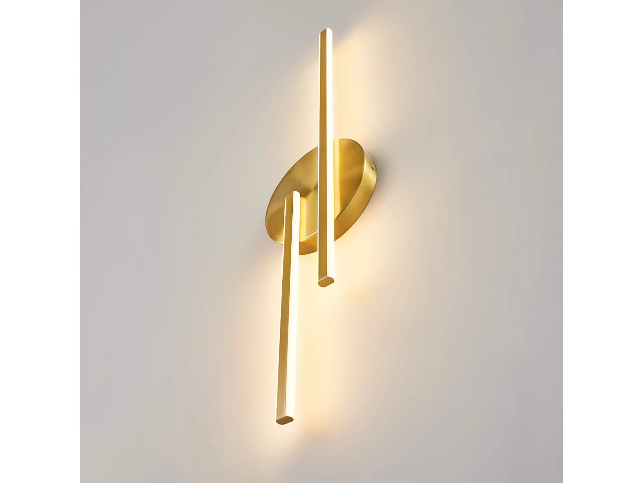 Applique laiton aux lignes épurées 80 cm - Pia