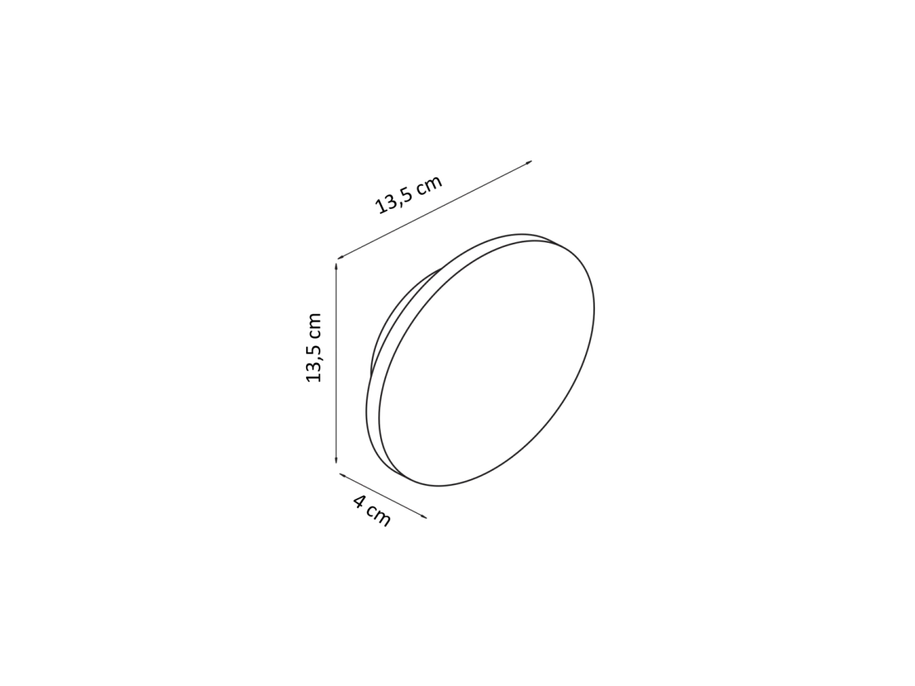 Éclairage mural moderne LED noir IP65 - Lunar